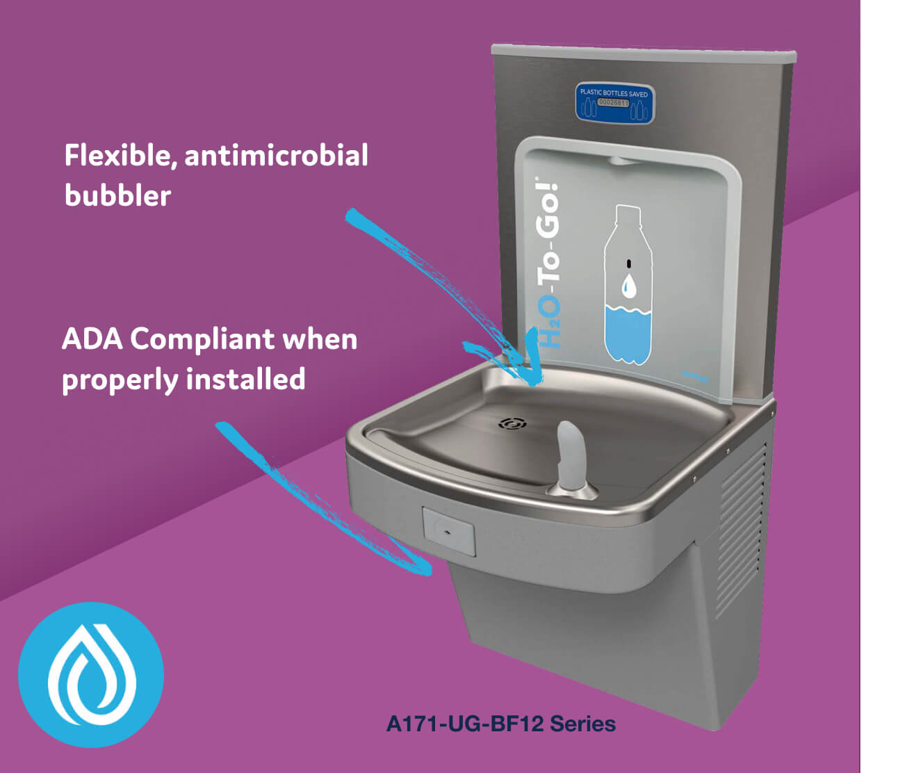 A171-UG-BF12 Series Water Cooler