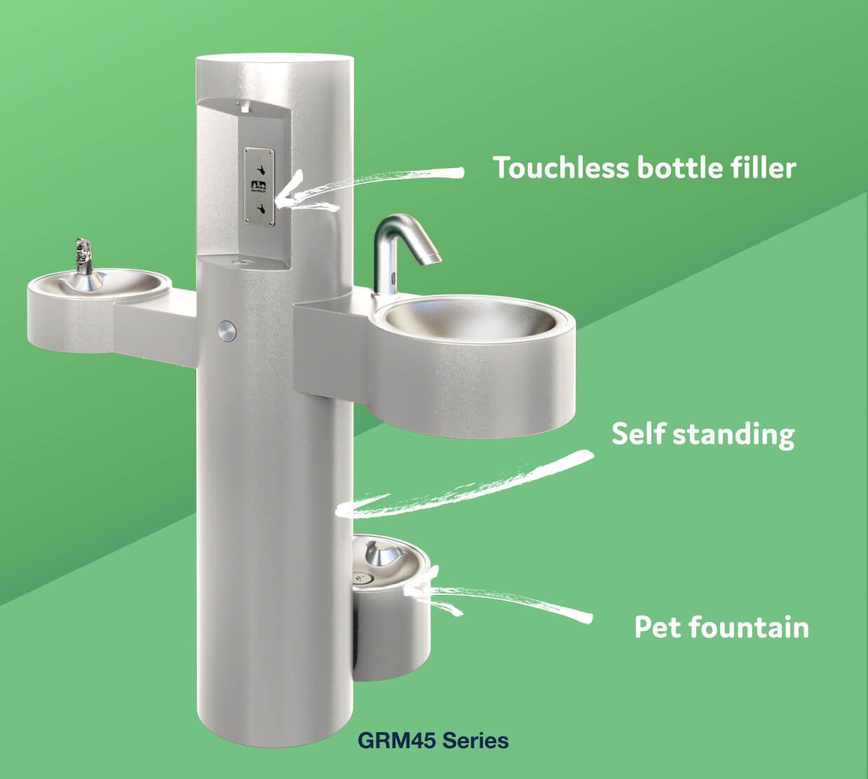 GRM45 Series Outdoor Water Fountain