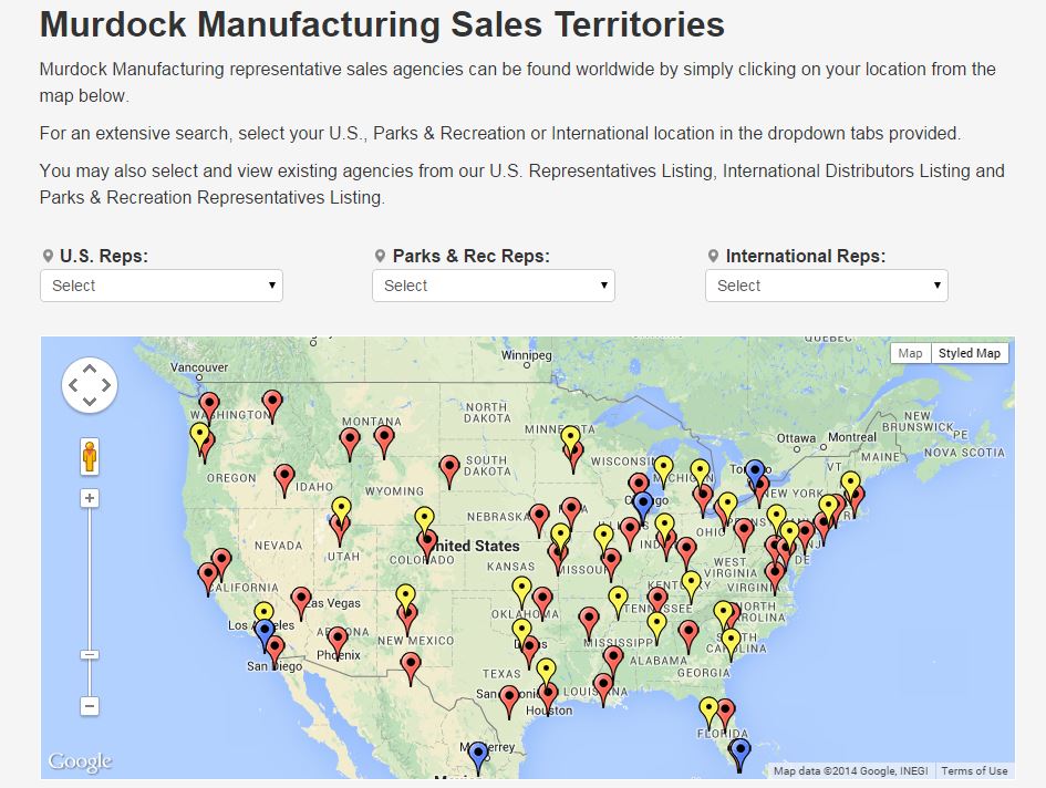 Visit New Representative Map